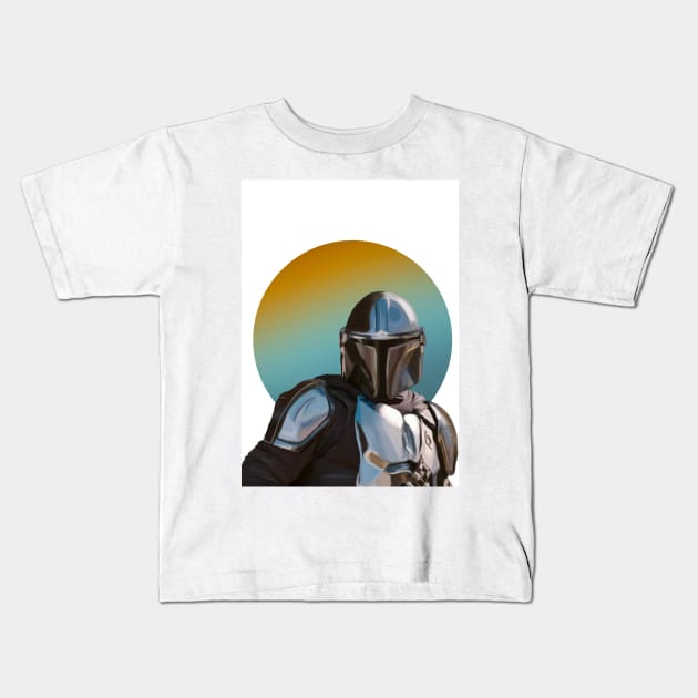 The Mandalorian Kids T-Shirt by malw.illiams